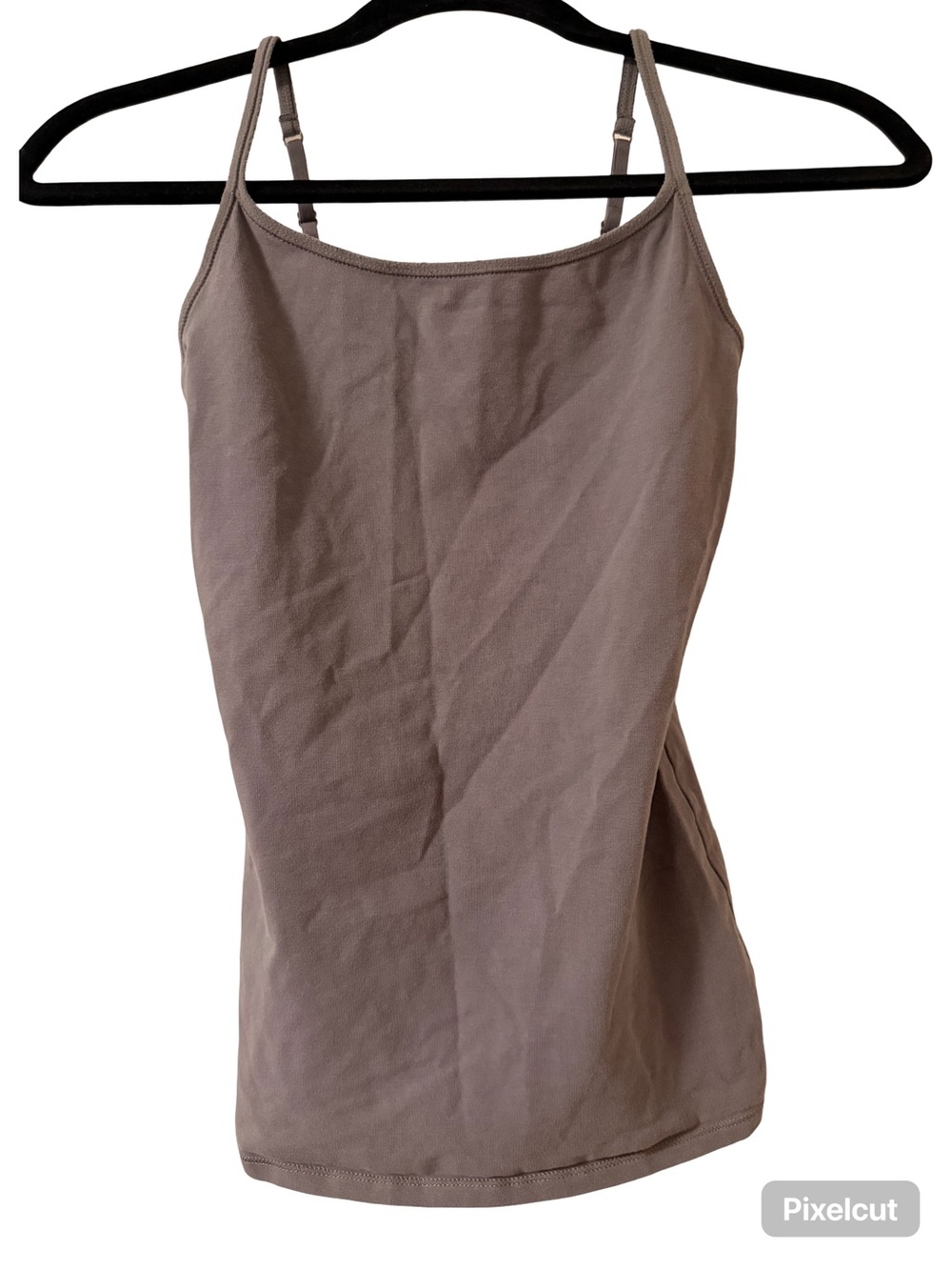 Express Taupe Adjustable Strap Tank Top